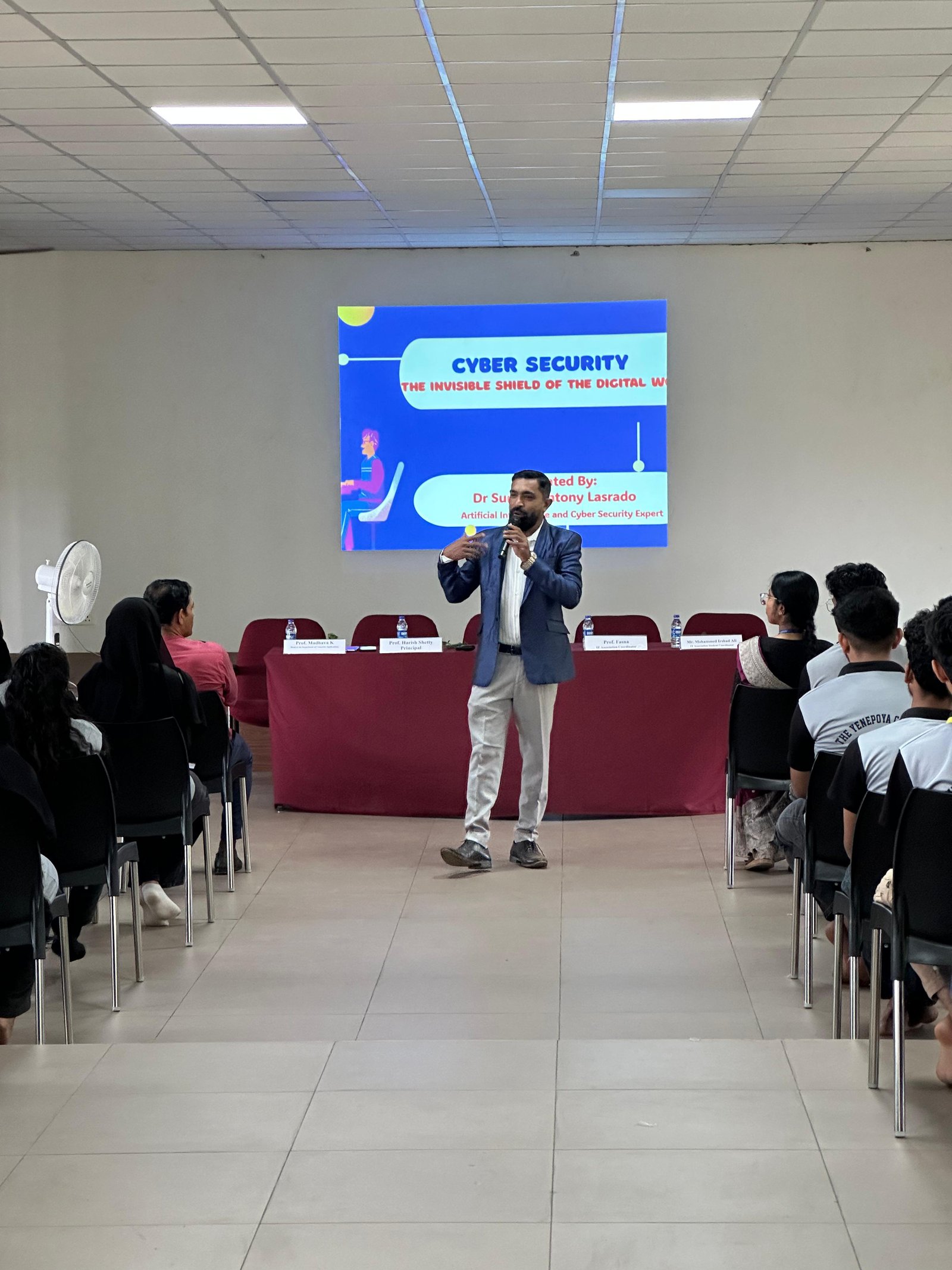 Talk on Cyber Security – The Invisible Shield of the Digital World